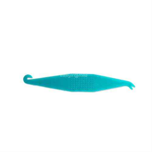 SNAWOP Dental Elastic Placers Orthodontic Braces Rubber Bands Plastic Hooks (Multi Color 100PCS)