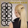 YGDZ Bun Net, 40pcs Invisible Hair Bun Nets for Dance Women Girls, Ballet Hair Bun Maker Hair Accessories (50cm Beige)