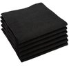 6 Pack Carbon Felt Welding Blanket Fireproof, 1/7"(3.5mm) Thickened Flame Retardant Protective Mat Up to 1800°F Heat Resistant Insulation Pad for Glass Blowing Camp Wood Stove Grill, 20" x 20"