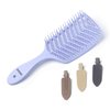 Detangling Brush, Dry and Wet Vented Detangler Hair Brush for Women and Men, Professional Paddle Curved Styling Hairbrush for Straight/Curly/Thick/Long/Wavy/Damaged Hair,Light blue…