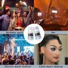 HOSAILY White Body Glitter Stick, Sparkling Holographic Sequins Glitter Gel, Body Shimmer Face Paint Glitter for Eye Hair Nail lip, Chunky Glitter Makeup for Halloween Christmas Rave Festival