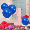 Royal Blue Balloons,100pcs 12 inch Blue balloons for Party Decoration Wedding Baby Shower Graduation Decoration.Latex Birthday Balloons