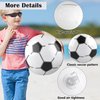 durony 12 Pieces Soccer Beach Ball 11 Inch Inflatable Soccer Bouncing Sports Ball Bouncy Toy Favors for Soccer Birthday Party Summer Beach Pool Games Decorations