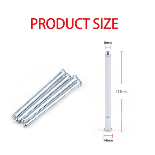 GKmow 16 PCS Door Hinge Pin and Bushing Repair Kit for 1988-2002 Chevy GMC Fullsize Truck SUV, Driver Side Door Hinge Repair Set (Silver)