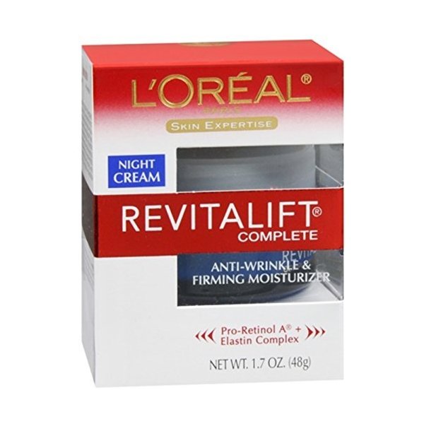 L'Oreal Dermo-Expertise Advanced RevitaLift Night Cream 1.70 oz (Pack of 2)