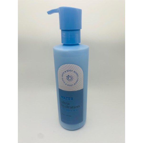 Water Ultra Hydration Hyaluronic Acid Body Lotion 7.8 Ounce Full Size Pump Bottle