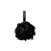 Shower Puff 4 Pack Black Bath Sponge Shower Loofahs Pouf Ball Bamboo Charcoal Fluffy Mesh Puffs Black，2 exfoliating Bath Balls and 2 Soft Bath Balls by FoamyFun.