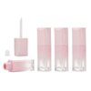 Healthcom 10Pcs 5ml Gradient Pink Empty Lip Gloss Tubes Plastic Mini Refillable Lip Balm Lipstick Bottle Lip Glaze Tube with Wand Travel Pipe Vials DIY Beauty Makeup Cosmetic Container Jar Pot Lip Oil