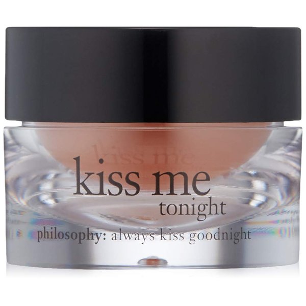 philosophy kiss me tonight lip balm - moisturizing lip treatment - conditions and soothes dry cracked lips - 0.3 fl oz.