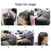 U Shaped Hair Pins,Finishing Fixer Comb Pins Material All weather Retention Perfect Design Different Hairstyles for Women (black)