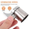 HOLIDYOYO Stainless Steel Whistling Spout Replacement for Tea Kettles Loud Whistle Nozzle for Easy Boiling and Lightweight Kettle Accessory for Home Use