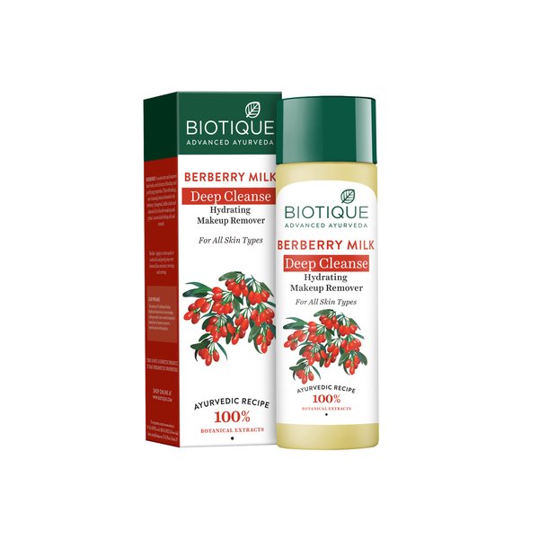 Biotique Bio Berberry Hydrating Cleanser For All Skin Types, 120Ml I Ayurvedic Recipe I Botanical Extracts