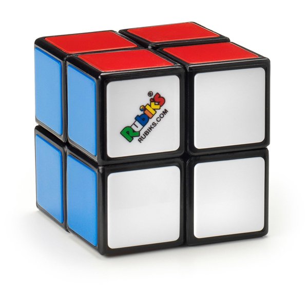 Rubik's Mini, Original 2x2 Rubik's Cube 3D Puzzle Fidget Cube Stress Relief Fidget Toy Brain Teasers Travel Games, Packaging May Vary, for Adults and Kids Ages 8+