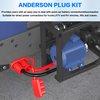 jamgoer Anderson Connector 50A 6-12 Gauge Battery Quick Connect/Disconnect Plug Kit 12V-36V for Car ATV Winch Trailer Motor, 4 Pack Red