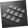 BIUDECO 48 Pcs Hair Clips for Rhinestone Hair Accessories Hair Accessories for Girls Barrettes for Girls Girl Hair Clips Little Girl Tiaras for Women Crown Miss Fashionable and Cute Comb