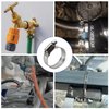 25 Pack Stainless Steel Hose Clamps, 1/4 inch to 1/2 inch Worm Gear Metal Hose Clamps for Pipe, Dryer Repair, Tubing and Fuel Line
