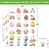 Easter Temporary Tattoos for Kids Bunny Stickers for Party Favor 140Pcs