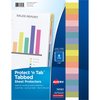 Avery Clear Protect 'n Tab Tabbed Sheet Protector Dividers, 8-Tab Set, Top Load, 8 Page Protectors (74161)