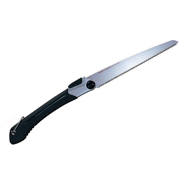 TAJIMA Pull-Stroke Saw - 240 mm x 9 TPI Japanese Flush Cut Hand Saw with Multi-Position Blade & Elastomer Folding Handle - GK-G240