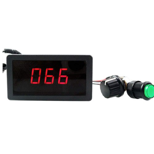 Wixine 1Pcs DC 6V-30V 12V 24V Max 8A Motor Speed Controller PWM with Digital Display Switch