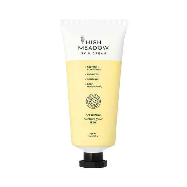 High Meadow Lanolin Skin Cream - Deep Hydration Formula for Soft, Radiant Skin Care-Repairs Dry and Cracked Skin on Hands, Feet & Elbows - Multi-Purpose Soothing Lotion - 2.0 Oz Unscented Moisturizer