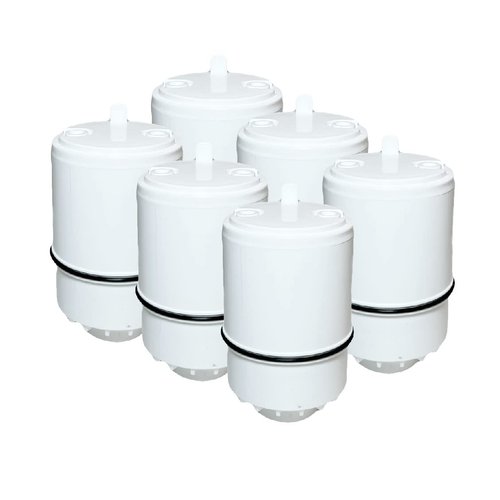 Nispira RF3375 Compatible Water Filter Replacement For All PUR Faucet Filtration Systems | Removes Chlorine, Lead, Odor, Color | 3 Months Filtration | Pack of 6