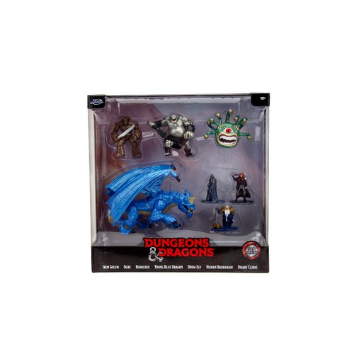 Dungeons & Dragons 1.65" Mega Pack Die-Cast Collectible Figures, Toys for Kids and Adults