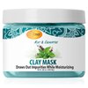 SPA REDI - Clay Mask, Mint and Eucalyptus, 16 Oz - Pedicure and Body Deep Cleansing, Skin Pore Purifying, Detoxifying and Hydrating