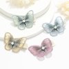 Bartosi Butterfly Hair Clips Butterfly Hair Barrettes Bride Wedding Hair Pins Bridal Hair Accessories for Women and Girls (Pack of 8)