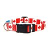 Canada Dog Collar | Canada Flag | Quick-Release Buckle | Made in NJ, Cana | for Small Dogs