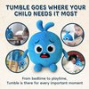 Moody Pals Tumble The Blue Monster Emotional Regulation Plushie | Cute Stuffed Animal Plush Toy for Children | Plushies, Stuffy, Cute Stuffed Animals for Girls, Cute Plush Toys, Peluches