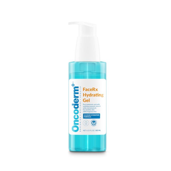 Oncology Skin Care - FaceRx Hydrating Gel. Skin Care for People Living with Cancer. Great Gift for Chemo Patient. Designed by Oncologists and Dermatologists. Chemo Skin Care (6.15 Fl Oz)