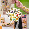 Construction Tattoos Temporary For Kids Decorations Birthday Holiday Christmas Gift Party Favors Supplies Decor Kids Adult Engineer Truck Excavator Construction Vehicle Crane Lovely Supplies