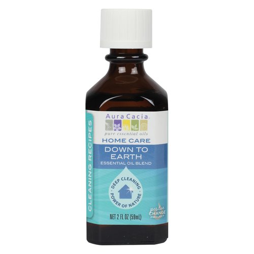 Aura Cacia Down To Earth Essential Oil Blend for Home Care, 2 Fluid Ounce