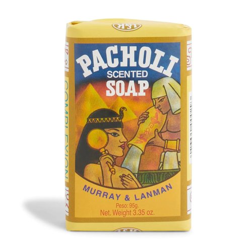 Murray & Lanman Patchouli Soap Bar, Pacholi Soap 3.35 Oz (Pack of 4)