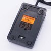 Twidec/10A 250VAC Momentary Nonslip Plastic Foot Pedal Switch SPDT NO NC Handsfree Black Foot Switch for CNC Industrial with 1M Cable TFS-1