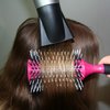 Monroe Latina Envy Oval Styling Brush: Natural Bristle with Thermal Quill, PolyDynamic Core, Foam Handle