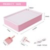Vatrepeo Light Table for Kids, Sand Painting Light Box for Kids Adjustable Brightness Kids Light Table Sand Art Kits Present for Girls and Boys, Purple