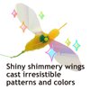 NECOICHI Crinkly Critters Bouncy Bee Adjustable Cat Wand No.1 Selling Cat Toy in Japan