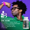 Bronson Zinc 50 MG High Potency One Year Supply Supports Immune, Antioxidant & Skin Health - Non-GMO, 360 Vegetarian Tablets
