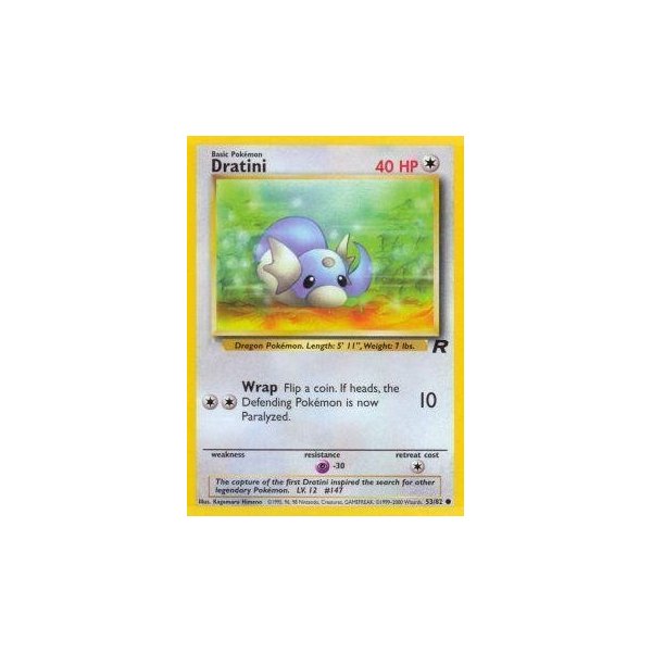 Pokemon - Dratini (53) - Team Rocket