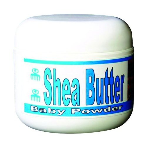 Erzuli Shea Butter - Baby Powder 4 oz. (Pack of 2)