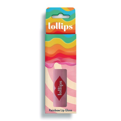 Snails Lollips Rainbow Swirl Lip Gloss for Girls from 3 Years Old Different Flavors Available - Safe for Kids