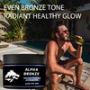 Intense Tanning Gel |Alpha Bronze Tanning Accelerator | Non-Greasy, Waterproof, with Carrot & Coconut Oils | Hydrating, Vitamins A & E | Unisex 3.5 oz