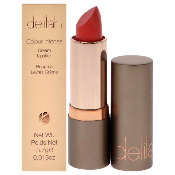 delilah - Colour Intense Cream Lipstick - Tango - Rich Pigmented - Long Lasting, Hydrating, Velvety Creamy Lipstick For Women - Silky Matte Finish - Infused with Vitamin E - Vegan - 3.7g / 0.13 Oz