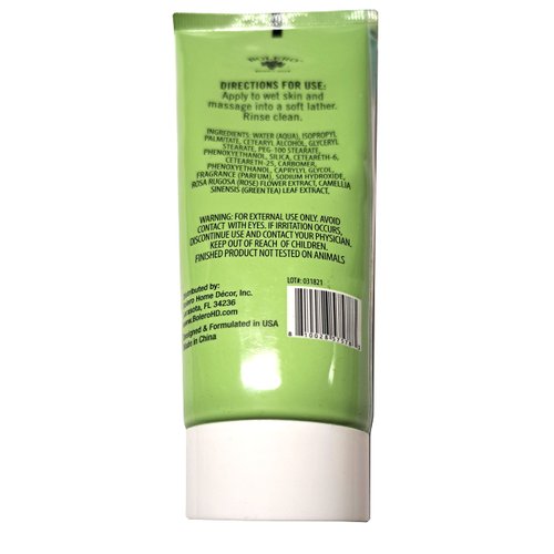 Bolero Clarify Gentle Face Exfoliator - Rosewater & Green Tea 3fl oz (88.7ml)