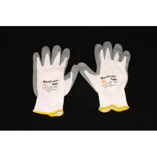 34-800/Xl Premium Gray Foam Nitrile Gloves 230731 Pip Glove