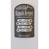 Kippah Keeper Yarmulke & Hair Clips (White), One Size