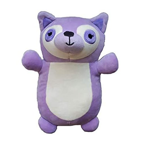 Squishmallow Panda Hug Mees 10 inch Lala Purple Standing Super Soft Plush Toy Animal Hug Cuddle Pillow