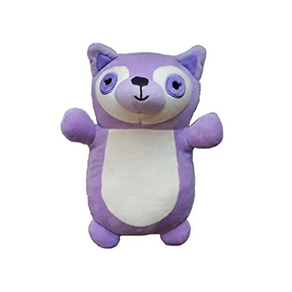 Squishmallow Panda Hug Mees 10 inch Lala Purple Standing Super Soft Plush Toy Animal Hug Cuddle Pillow